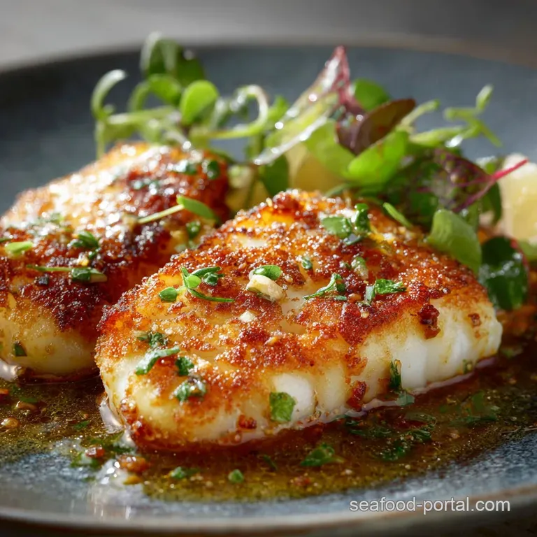 Fish Recipes: Our Crispy Cod with Brown Butter Capers and Lemon Sauce
