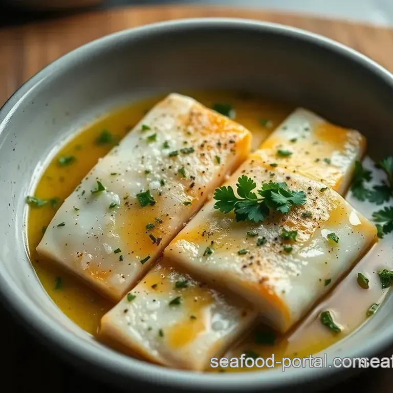 Pan-Seared Coral Trout with Citrus Herb Sauce