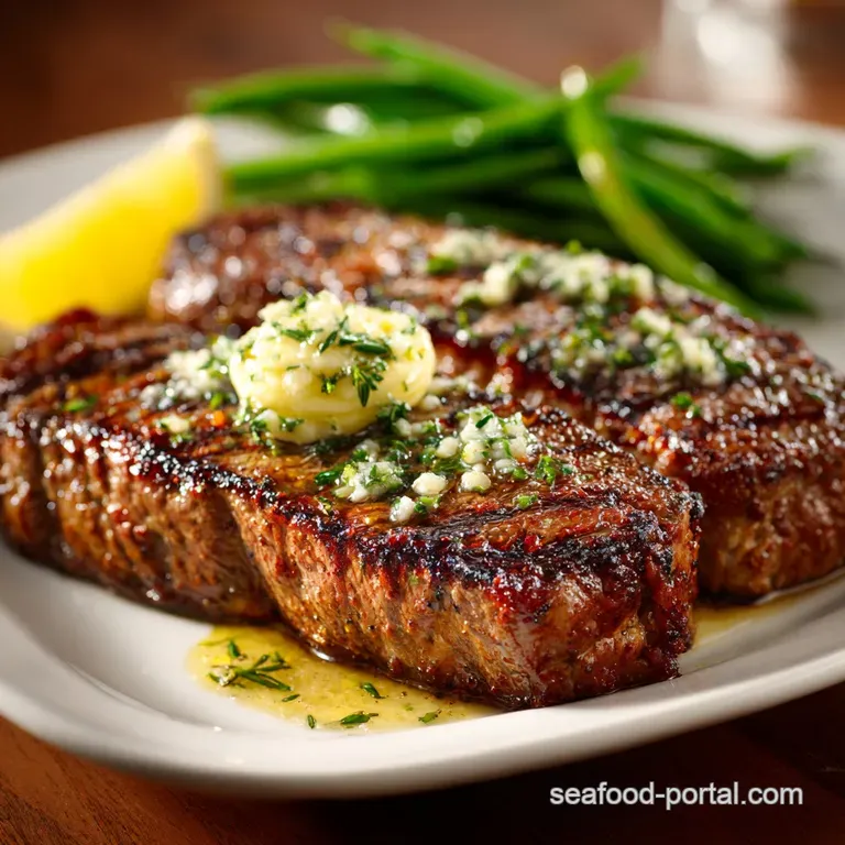 New York Strip Steak: the Cracking Classic Pan-Seared Recipe presentation
