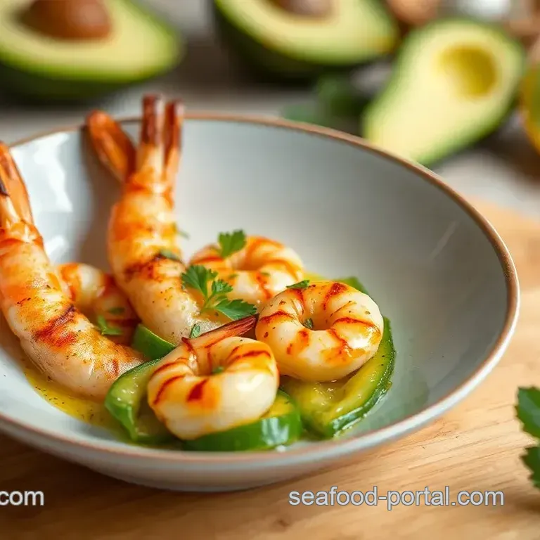 Pan-Seared Prawn Avocado Delight