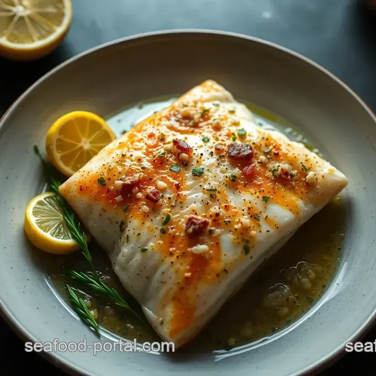 Pan-Seared Rockfish with Lemon Herb Butter