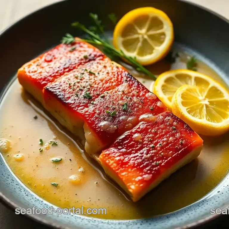 Pan-Seared Ruby Red Trout with Zesty Lemon-Butter Sauce Pan-Seared Ruby Red Trout with Lemon-Butter Sauce