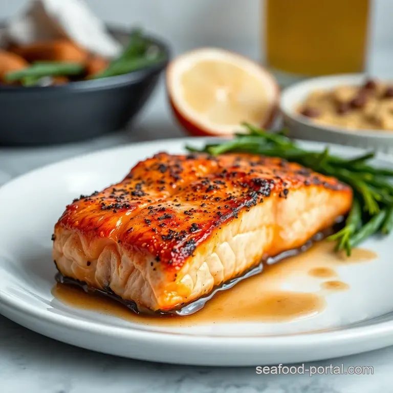 Pan-Seared Salmon: Perfectly Crispy Skin Every Time! presentation