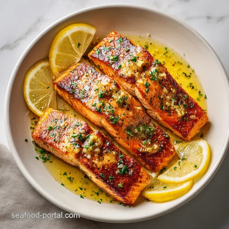 Pan Seared Salmon Recipe with Lemon: Crispy and Buttery