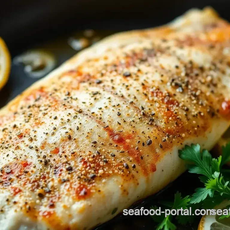 Pan-Seared Sea Trout with Zesty Lemon Sauce