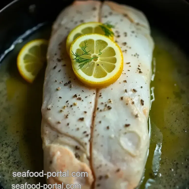 Pan-Seared Steelhead with Lemon-Dill Butter Sauce presentation