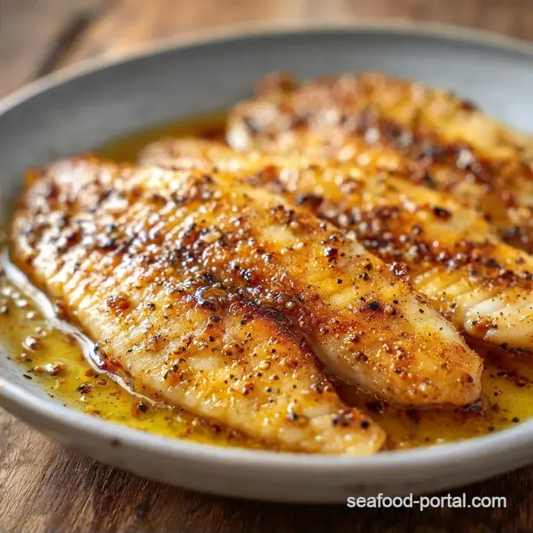 Pan Seared Tilapia: Golden and Crispy