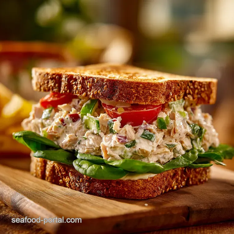 Copycat Panera Tuna Salad Sandwich: Restaurant Quality Made Easy presentation
