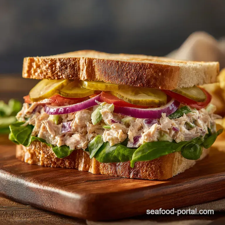 Our Perfect Panera Tuna Salad Sandwich Copycat (Fresh Light) presentation