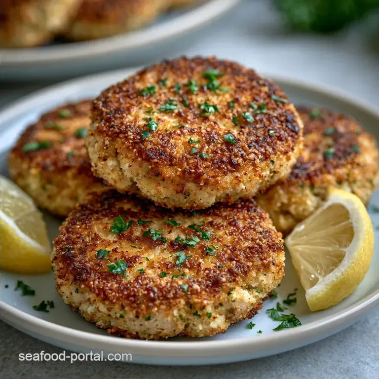 Parmesan Tuna Patties with Almond Flour