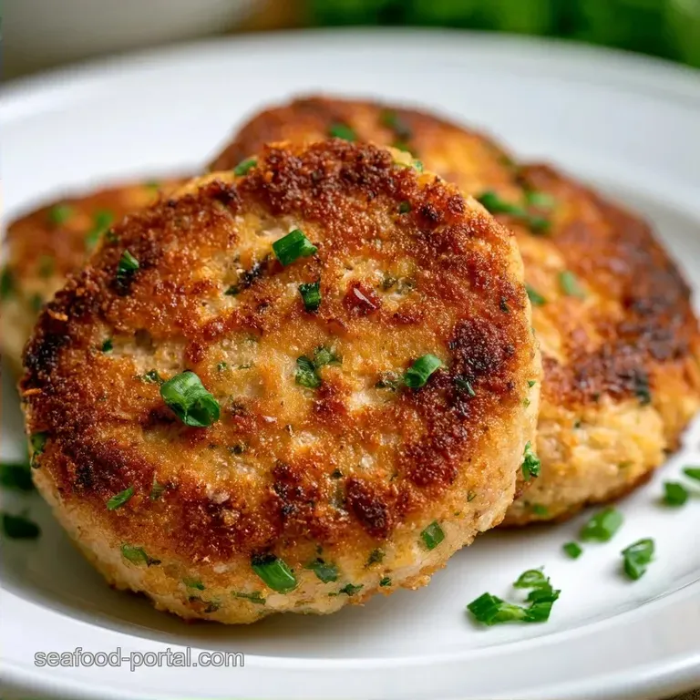 Crispy Parmesan Crusted Tuna Patties