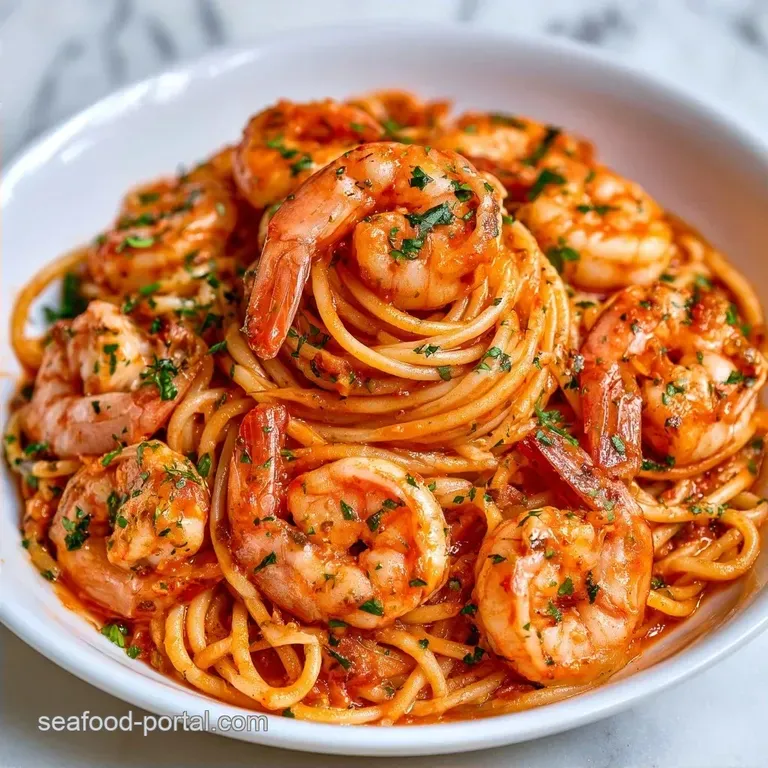 Restaurant-Style Pasta Pomodoro with Shrimp