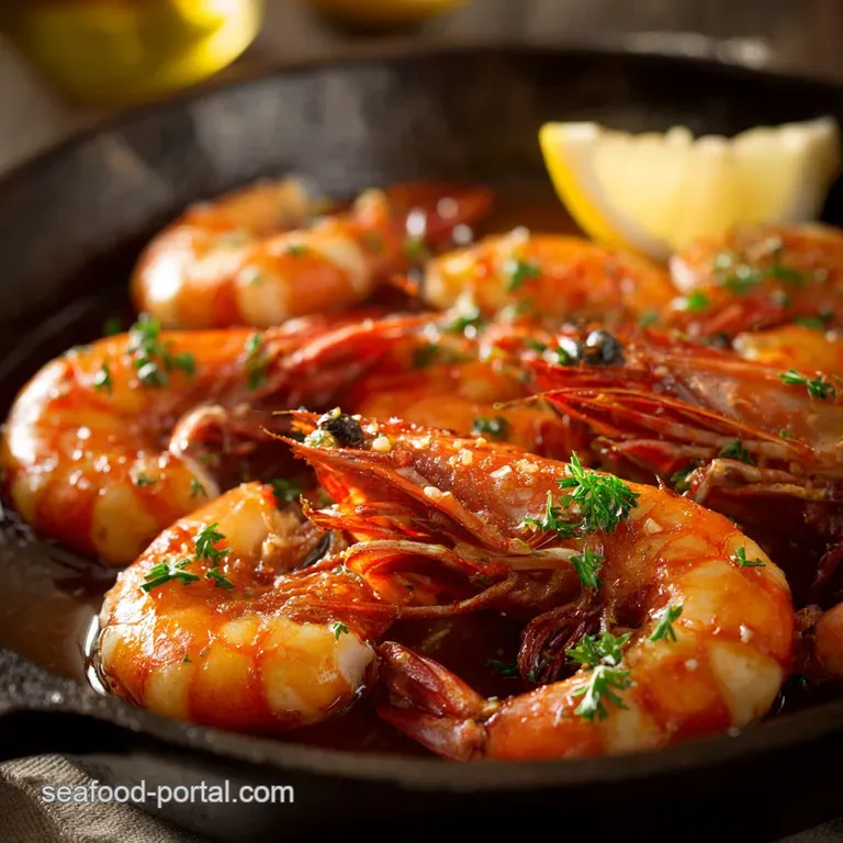 Peel and Eat Shrimp Beersteamed Recipe with Spicy Coastal Seasoning presentation