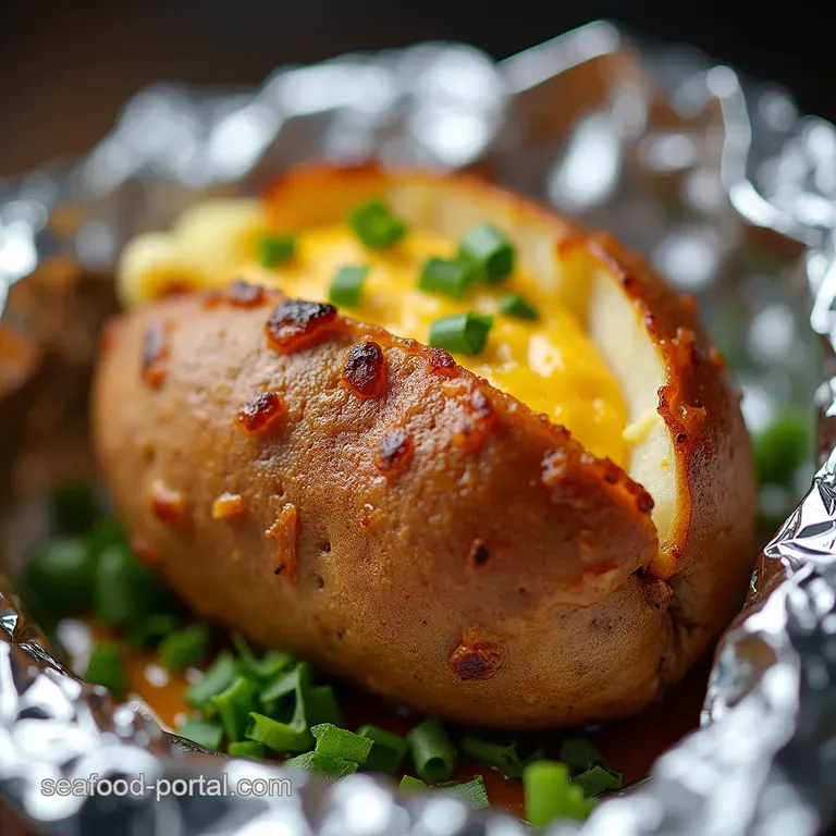 Fluffy Baked Potatoes in Foil The Ultimate Crispy Skin Recipe