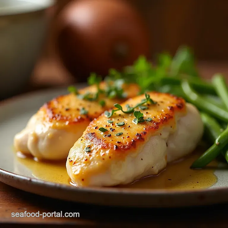Chefs Secret Silky Smooth Poached Chicken Breasts The Foundation for Flavour presentation