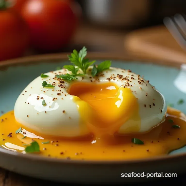 The Flawless Poach How to Achieve the Perfect RunnyYolked Egg Every Single Time presentation