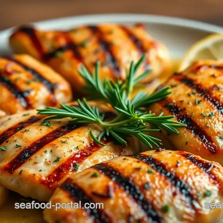 Perfectly Grilled Lemon Herb Chicken Breast