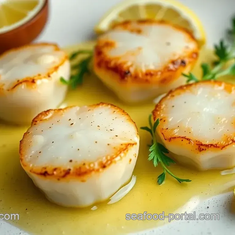 Perfectly Pan-Seared Scallops with Lemon-Butter Sauce