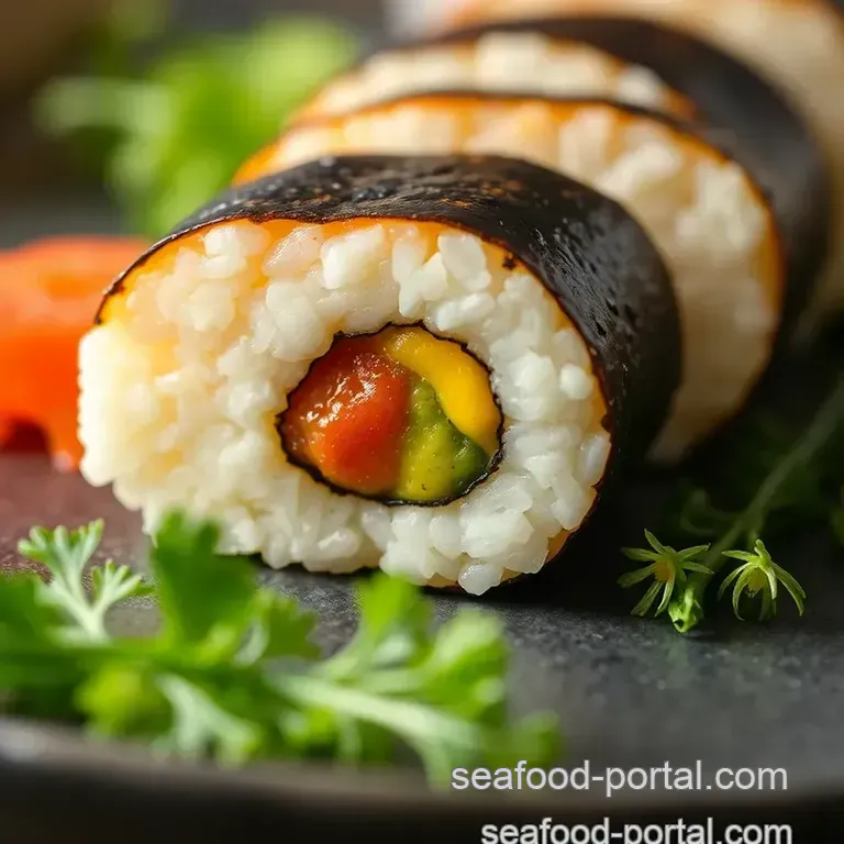 Perfectly Sweet Tamago Sushi (Japanese Omelet Nigiri) presentation