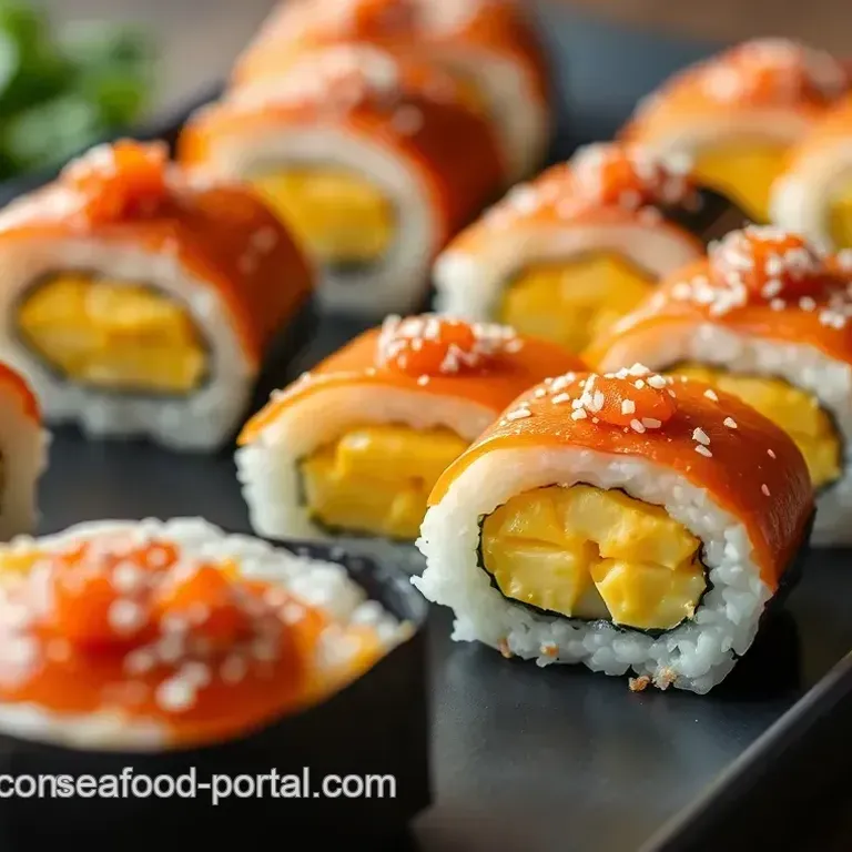 Perfectly Sweet Tamago Sushi (Japanese Omelet Nigiri)