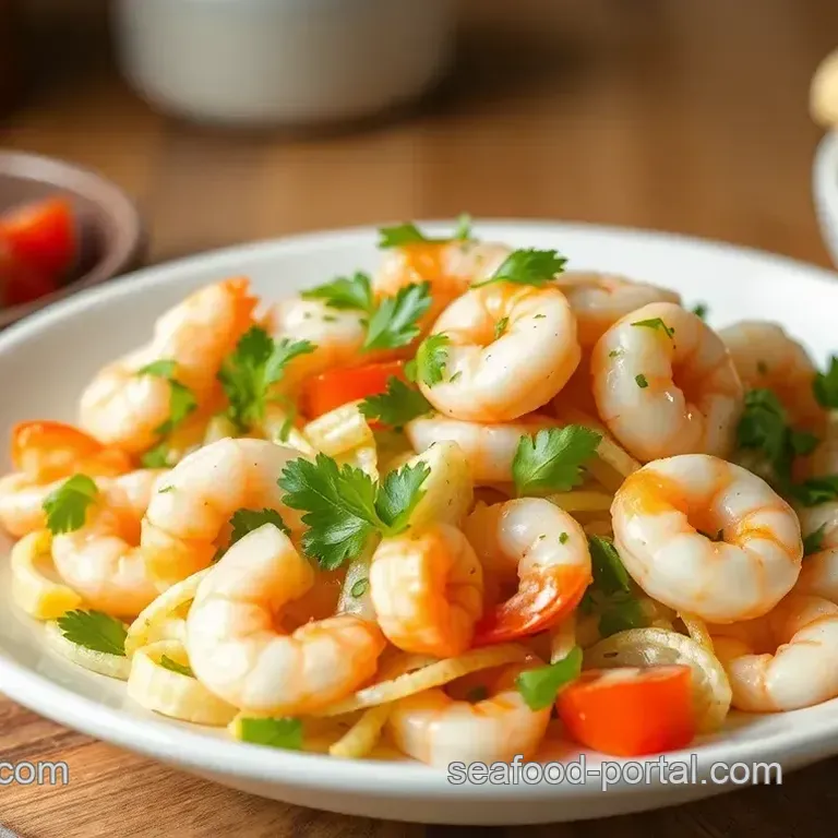 30-Minute Refreshing Prawn Salad with Citrus Dressing