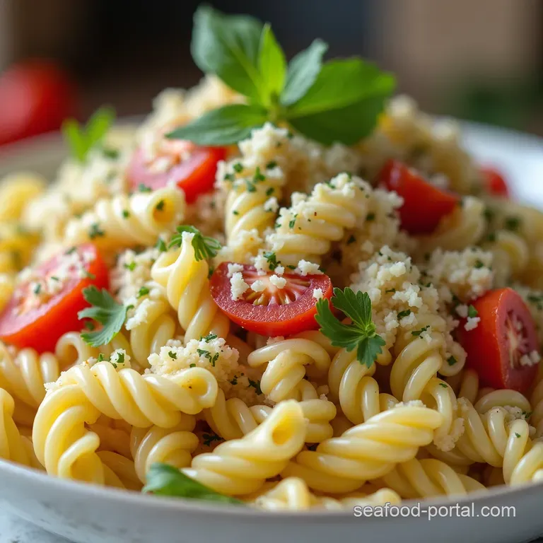 The Proper Picnic Pal Ultimate Creamy Tuna Pasta Salad with Tangy Dill Celery Crunch