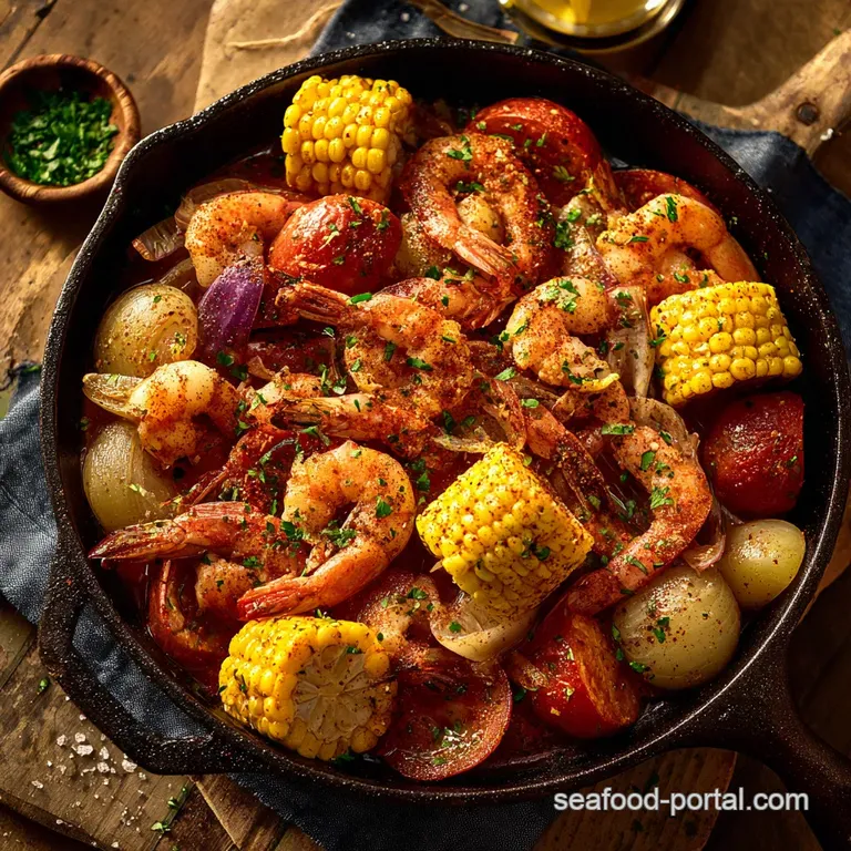 The Proper Old Bay Shrimp Boil Coastal Classic No Forks Required presentation