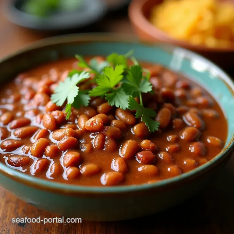 Proper Refried Beans from Scratch Goodness presentation