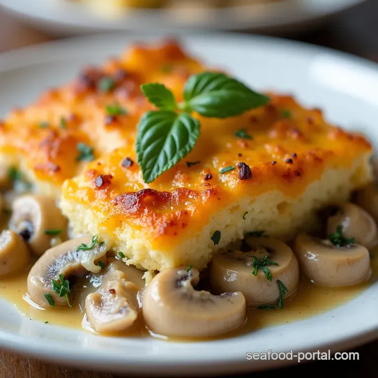 The Proper Job Tuna Mushroom Bake Creamy Crunchy Comfort Casserole