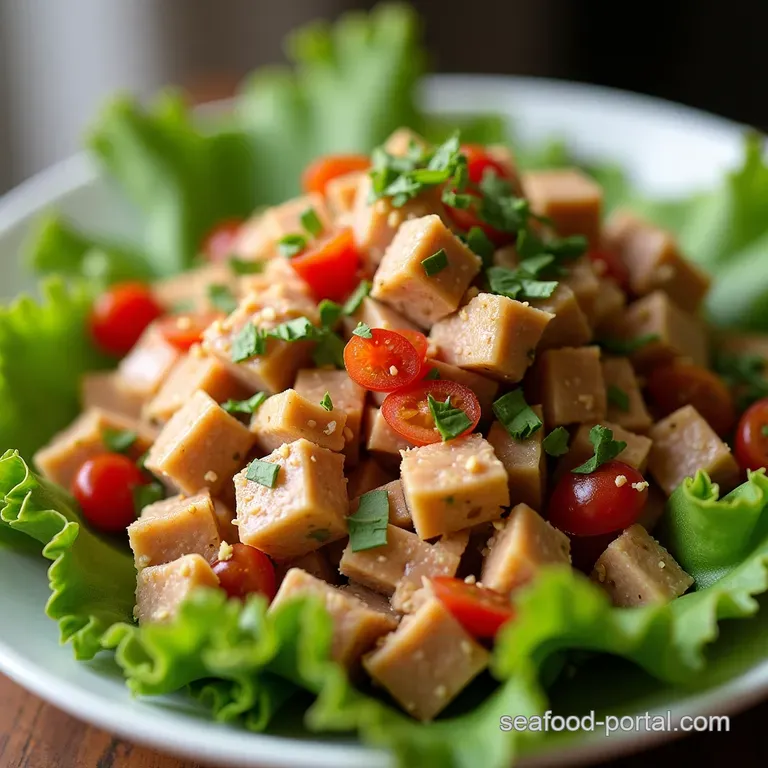 The Proper Punchy Protein Pickle Tuna Salad