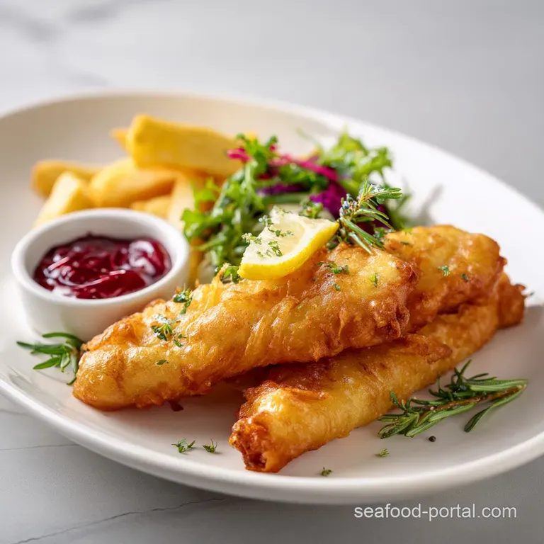 Fried Fish: the Proper Pub-Style Crunch presentation