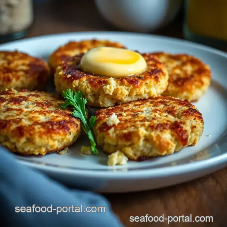 Quick and Tasty Crab Cakes Using Canned Crab Meat presentation