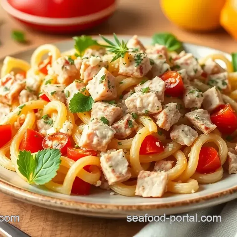 How to Make Quick Tuna Pasta Salad - 20-Minute Delight for Summer Lunch Quick Tuna Pasta Salad - 20-Minute Delight