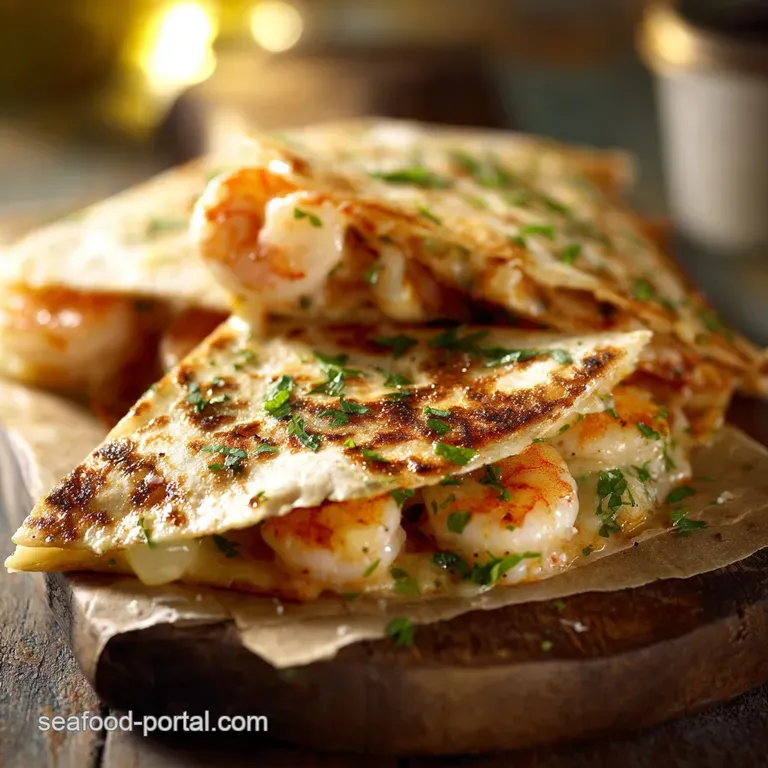 Shrimp Quesadillas Zesty Chipotle Filling Ready in 25 Minutes