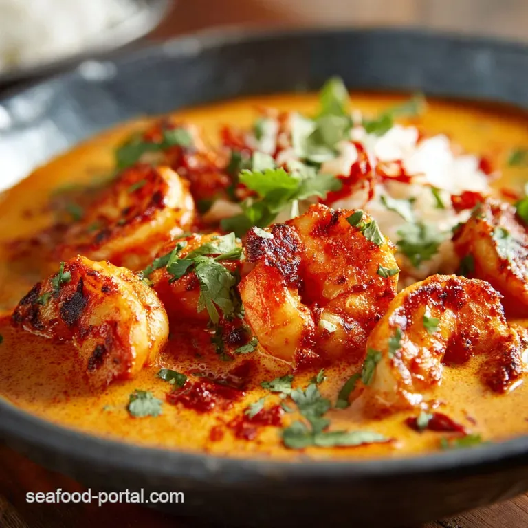 Shrimp Tikka Masala: Properly Lush Creamy and Quick Weeknight Curry presentation