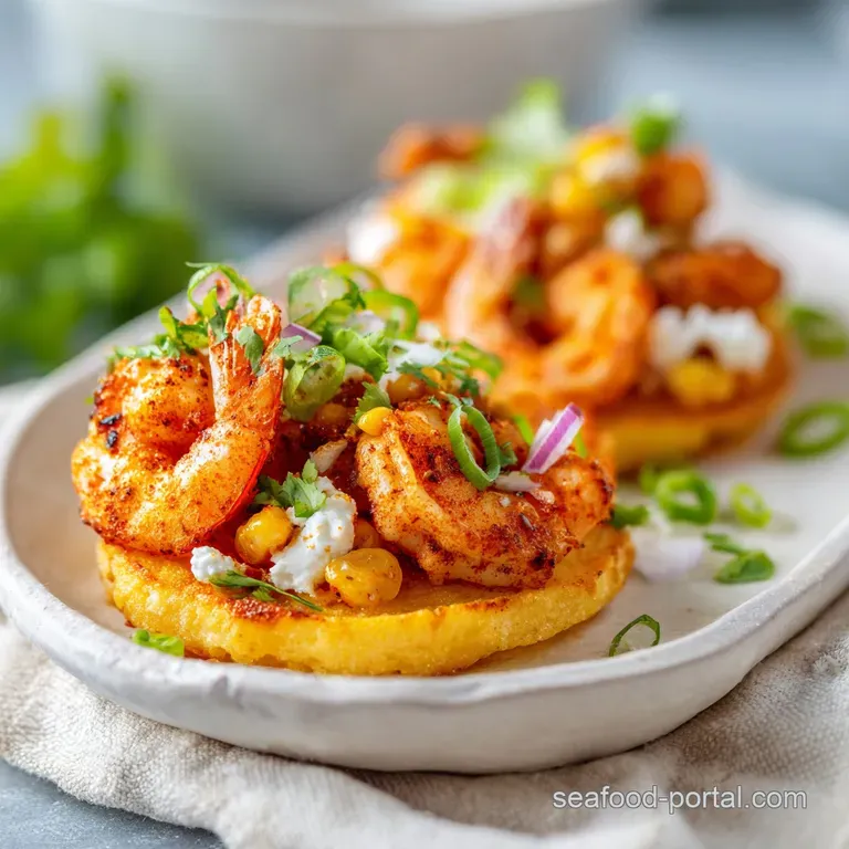 Quick and Easy Shrimp Tostadas