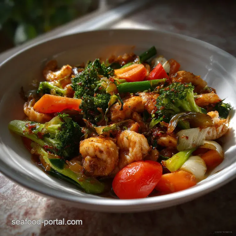 Quick and Healthy Fish Stir Fry with Mixed Vegetables