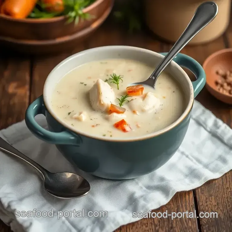 Quick Hearty Fish Chowder: A Comforting Meal for All Seasons presentation