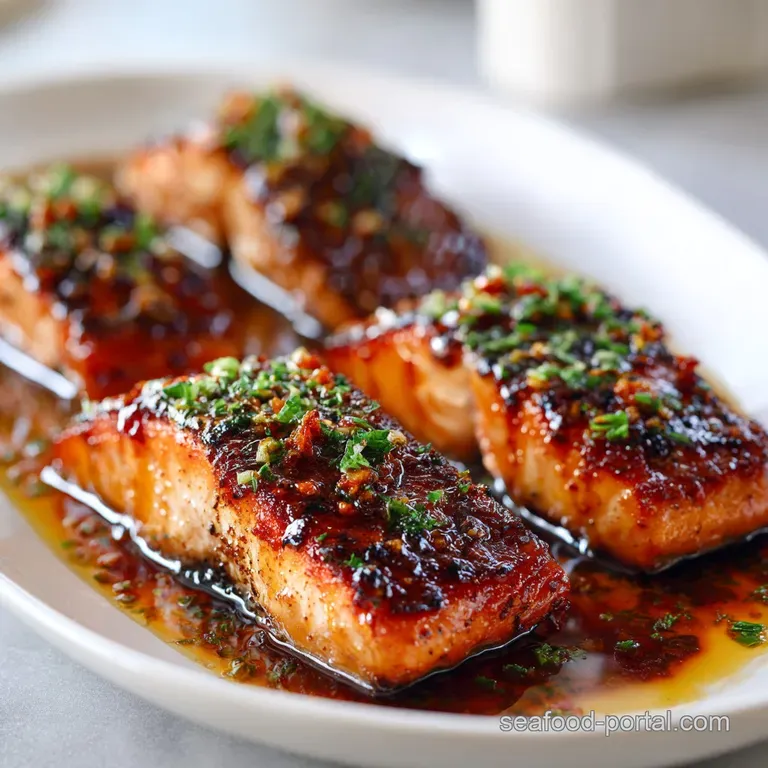 Pan-Seared Salmon with Honey Glaze