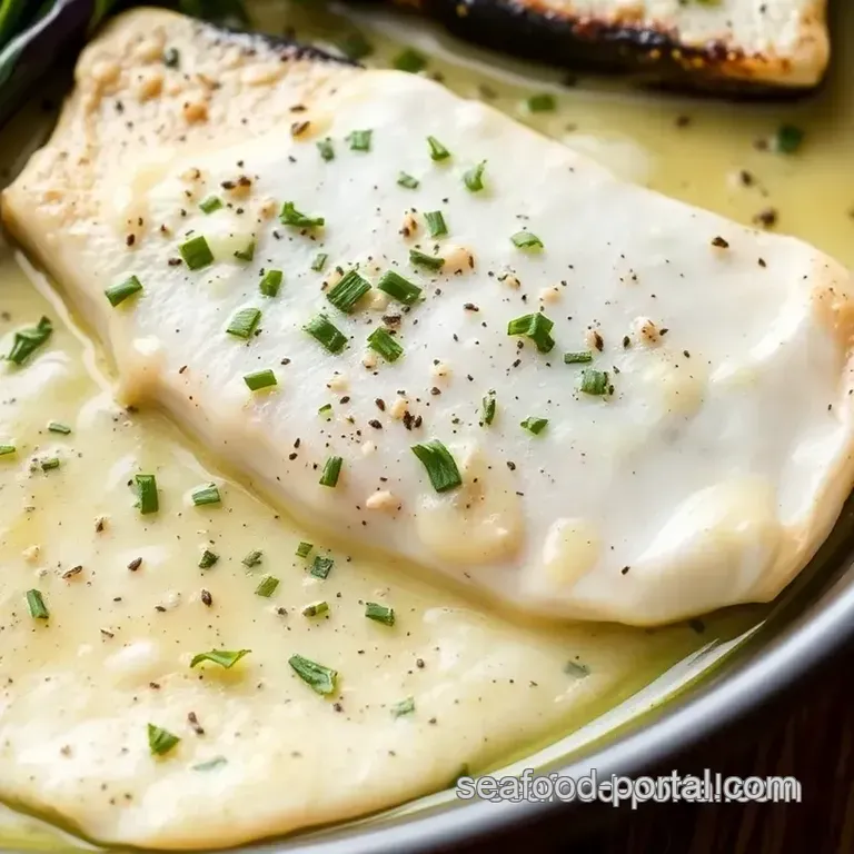 Pan-Seared Spotted Sea Trout presentation