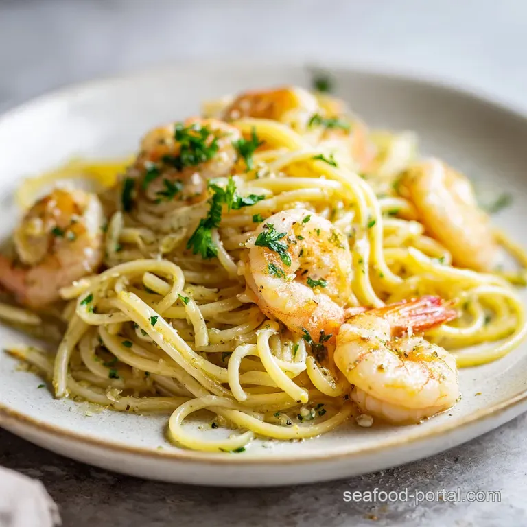 Recipe Shrimp Scampi: Buttery Lemon Sauce