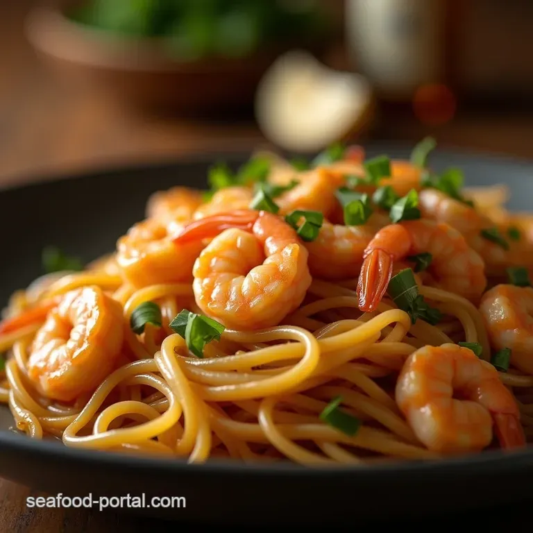 Wok Star Shrimp Chow Mein RestaurantStyle StirFry in 30 Minutes presentation