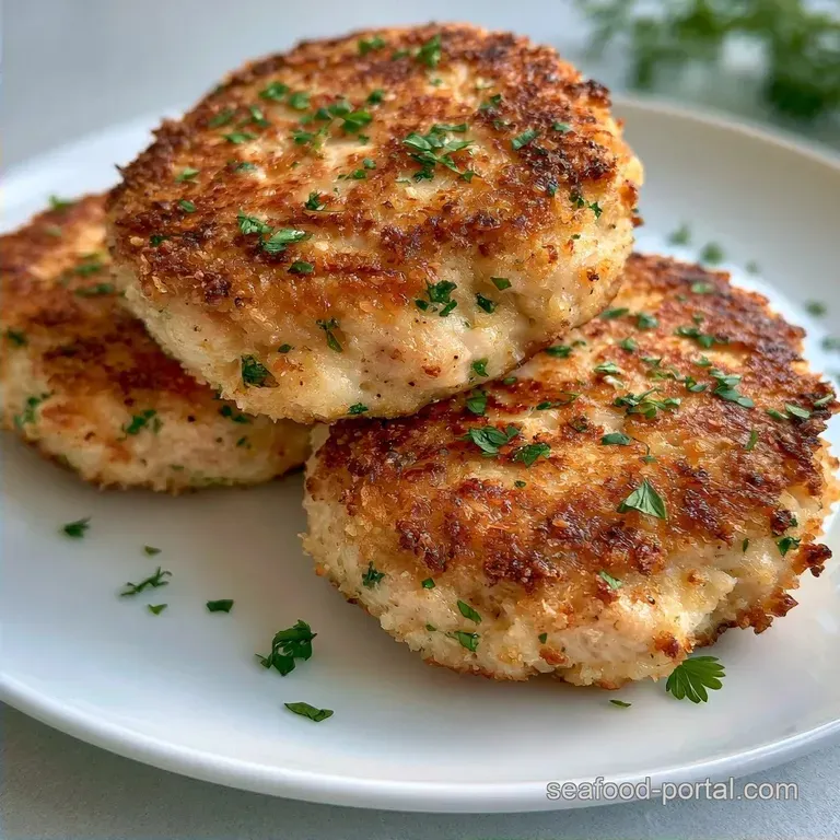 Quick Tuna Patty Recipe with Parmesan
