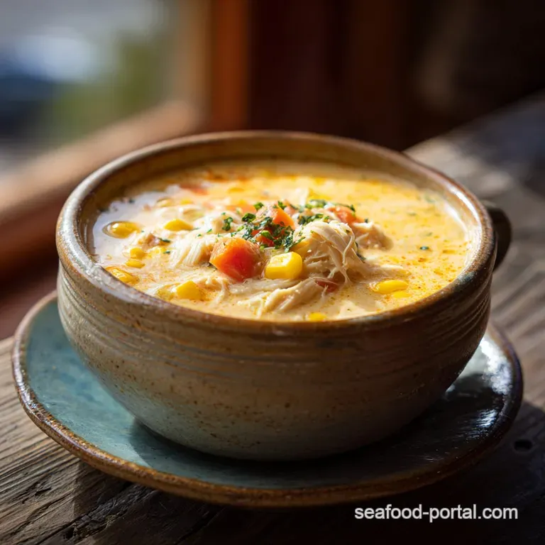 Recipe Corn Chowder with Chicken: Silky and Smoky