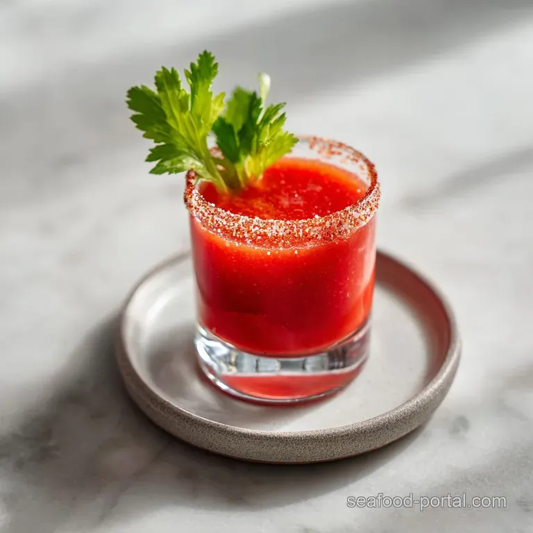Red Snapper Shot: Zesty and Savory