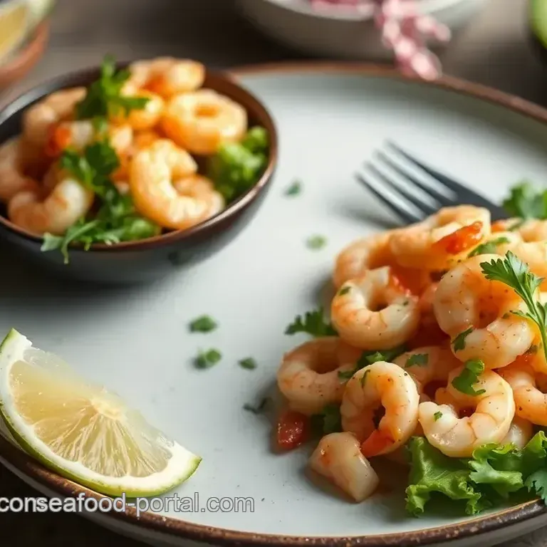 Sautéed Shrimp Avocado Salad