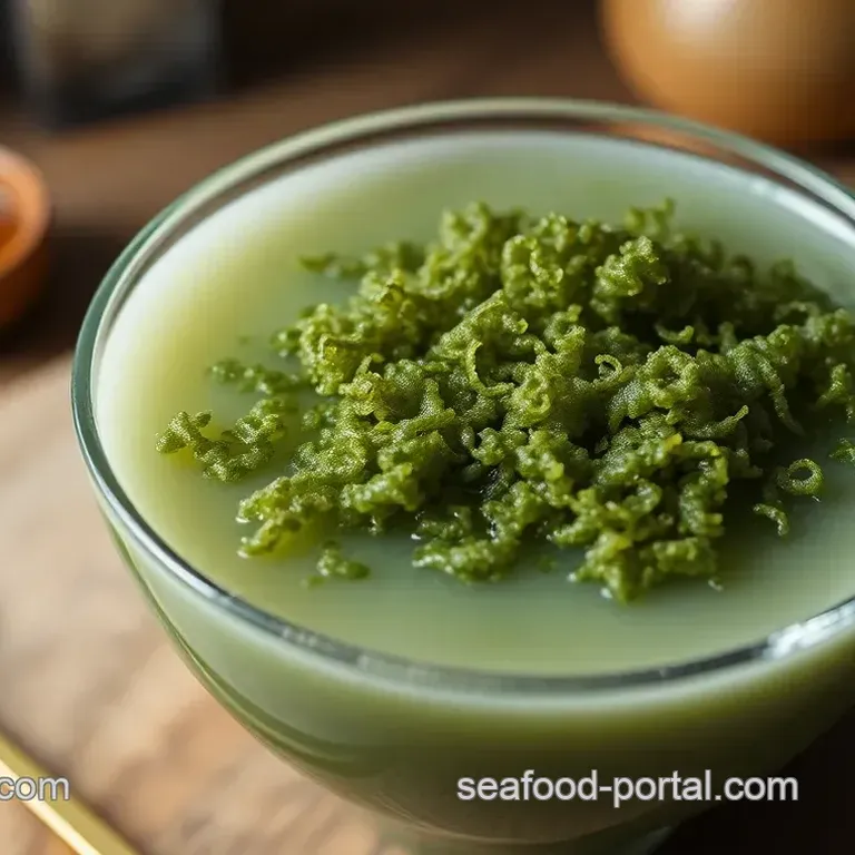 Revitalizing Sea Moss Drink with Citrus and Ginger