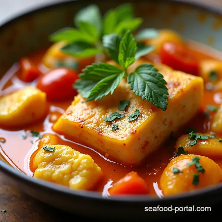 Rio Rhapsody Creamy Coconut Tomato Brazilian Fish Stew