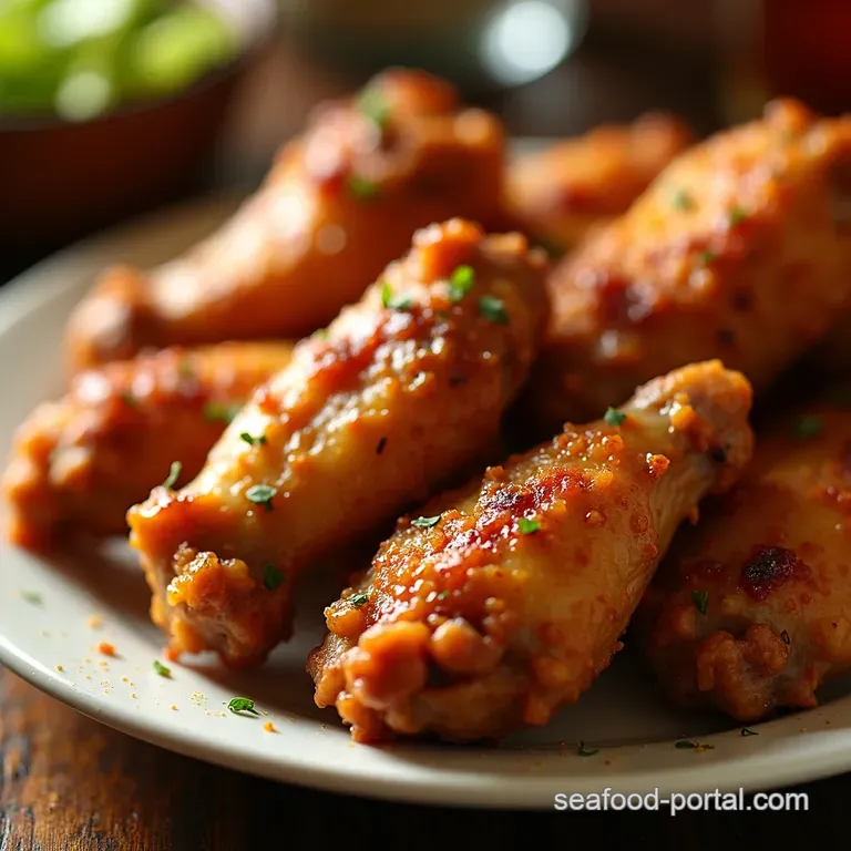 Run Lift Eat Repeats Ridiculously Crispy Baked Chicken Wings presentation