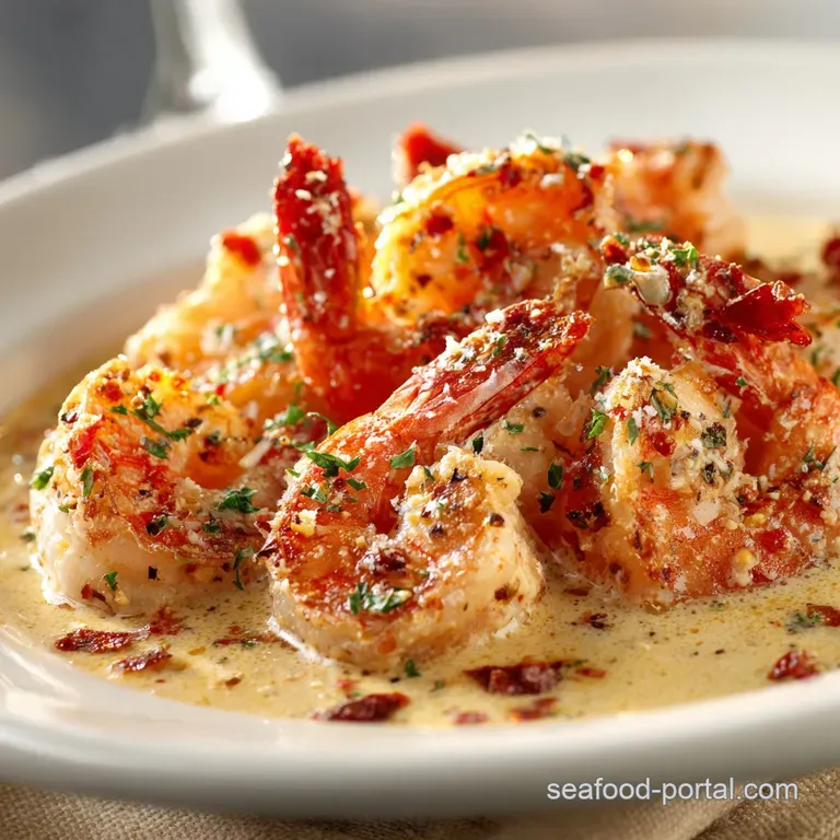 Ruths Chris Copycat Spicy Shrimp: the Creamy Fiery Steakhouse Appetizer presentation